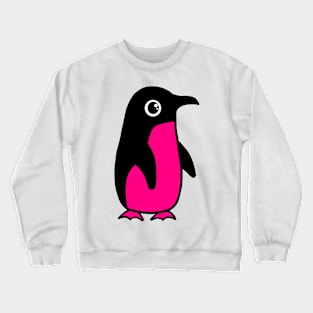 Pink Penguin Crewneck Sweatshirt